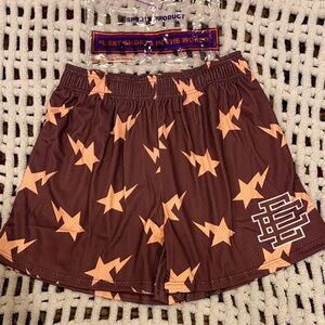 NEW Eric Emanuel x Bape Miami Men’s Athletic Shorts 1:1 sz Medium